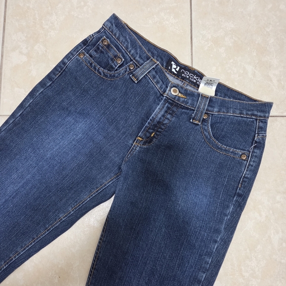 Womens Rockies Slim Low Rise Denim Jeans - Picture 3 of 10